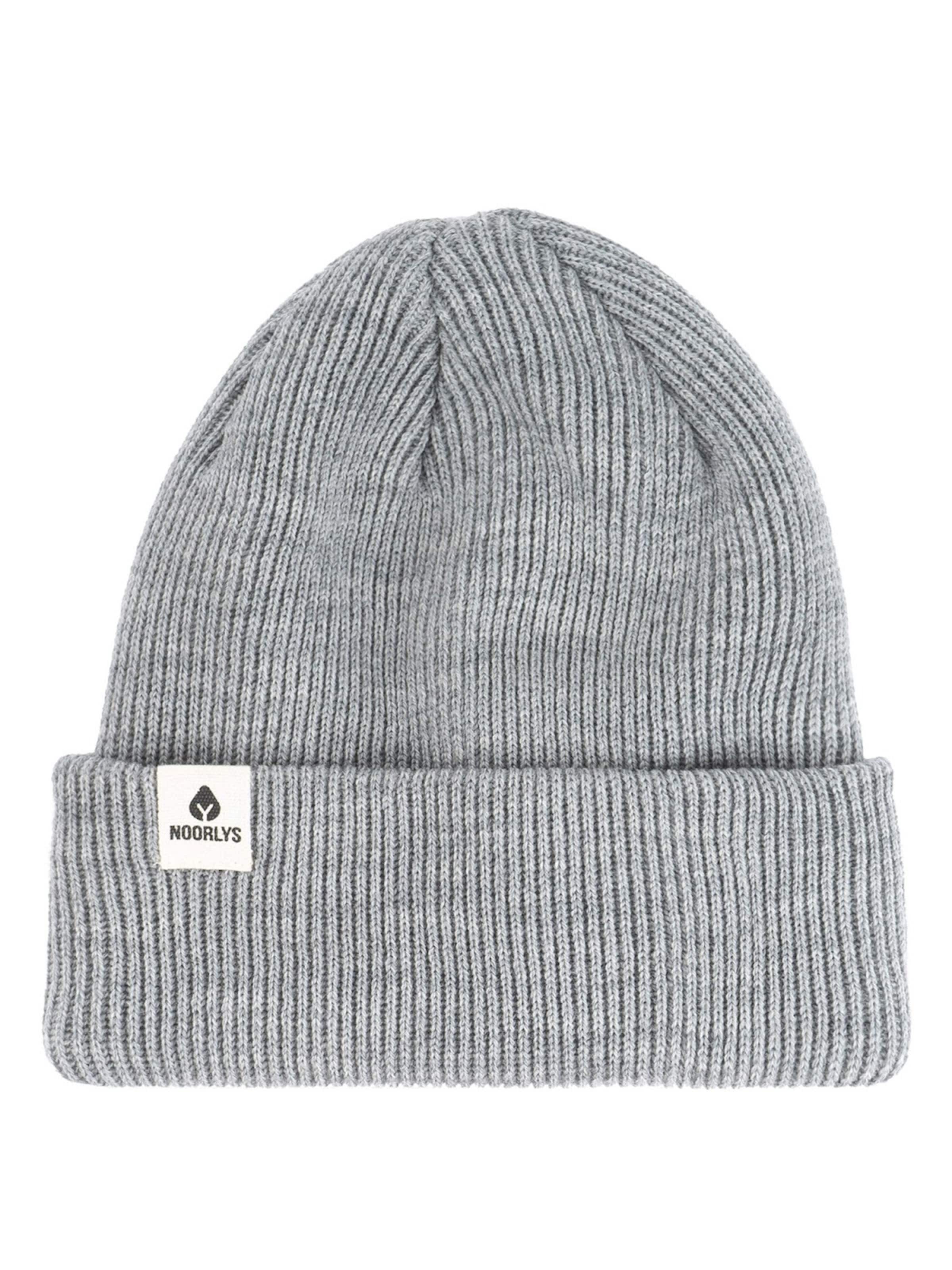 NOORLYS Beanie 'TOMKE' in Grey: front