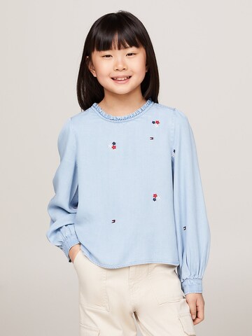 TOMMY HILFIGER Bluse in Blau: Vorderseite