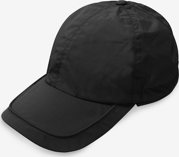 Casquette de sport 'Northproof' normani en noir : devant