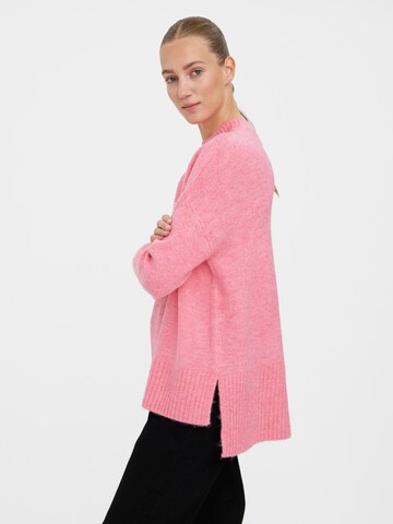 VERO MODA Sweater 'Lefile' in Pink
