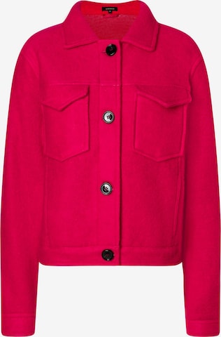 MORE & MORE Between-Season Jacket in Red: front