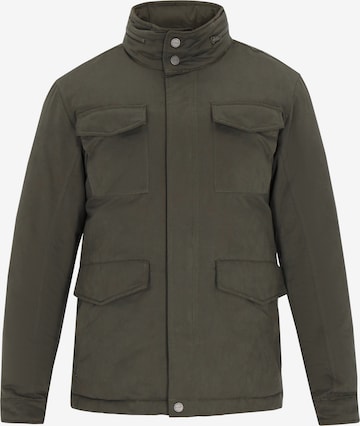 DreiMaster Klassik Välikausitakki värissä vihreä: etupuoli