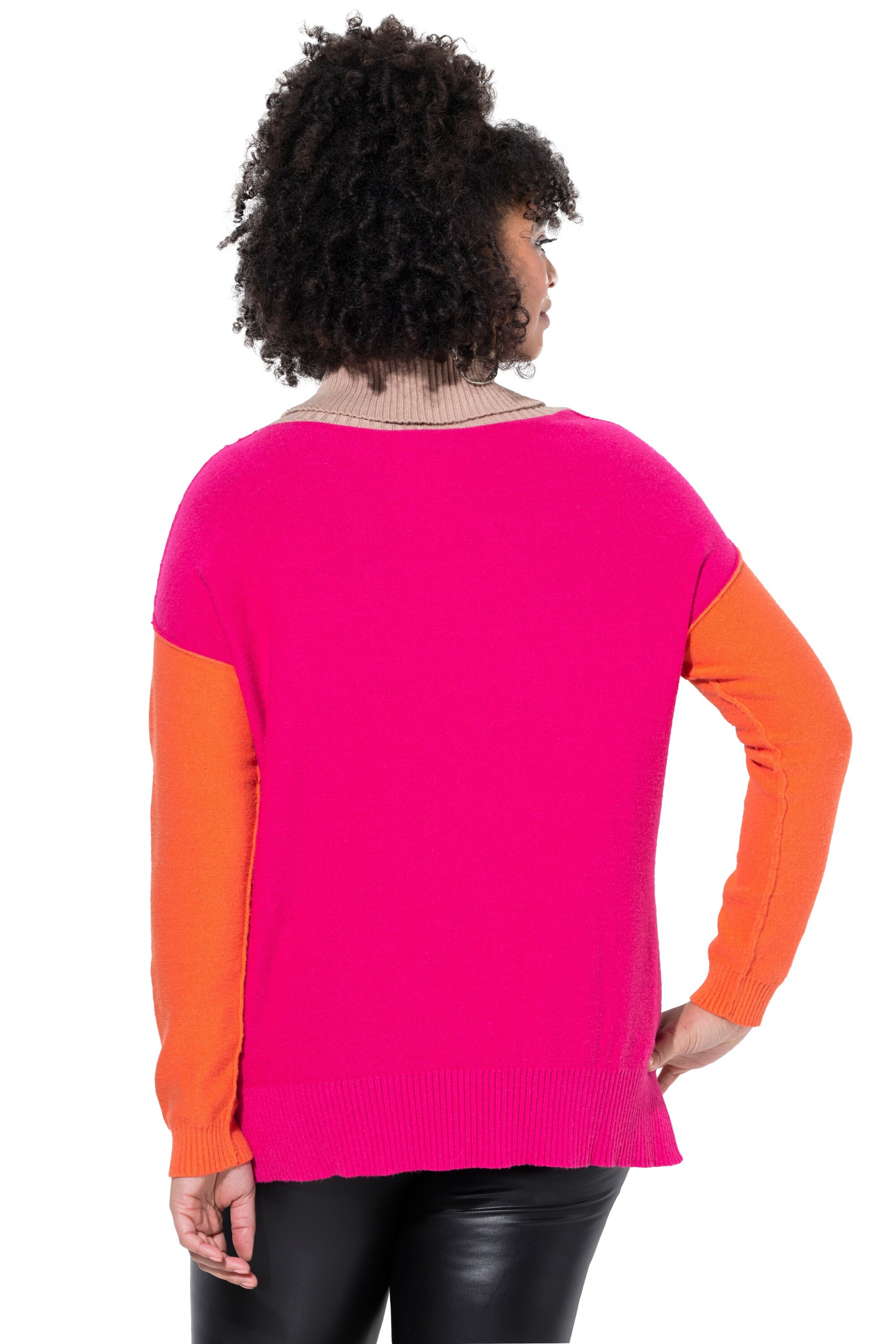 MIAMODA Sweater in Orange