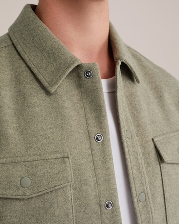 WE Fashion Regular fit Ing - zöld