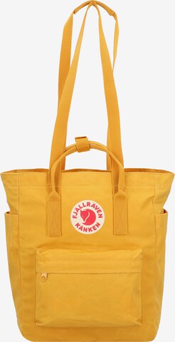 Fjällräven Backpack 'Kanken' in Yellow: front