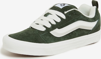 VANS Matalavartiset tennarit 'Knu Skool' värissä tummanvihreä / valkoinen, Tuotenäkymä