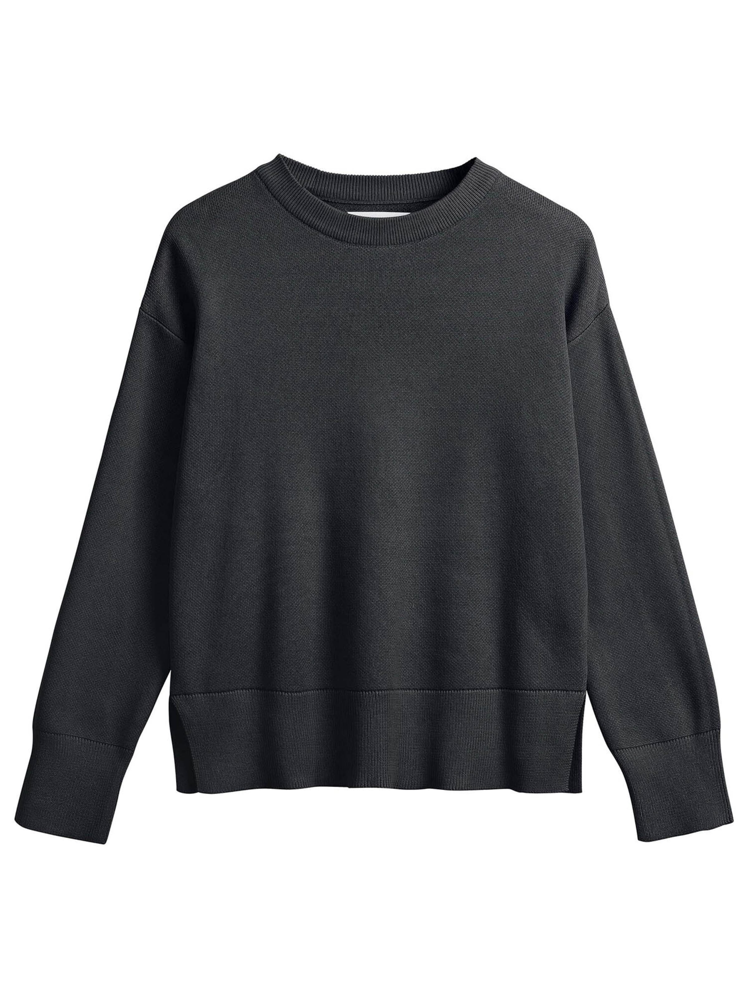 Pull-over 'Faiza' MELA en noir : devant