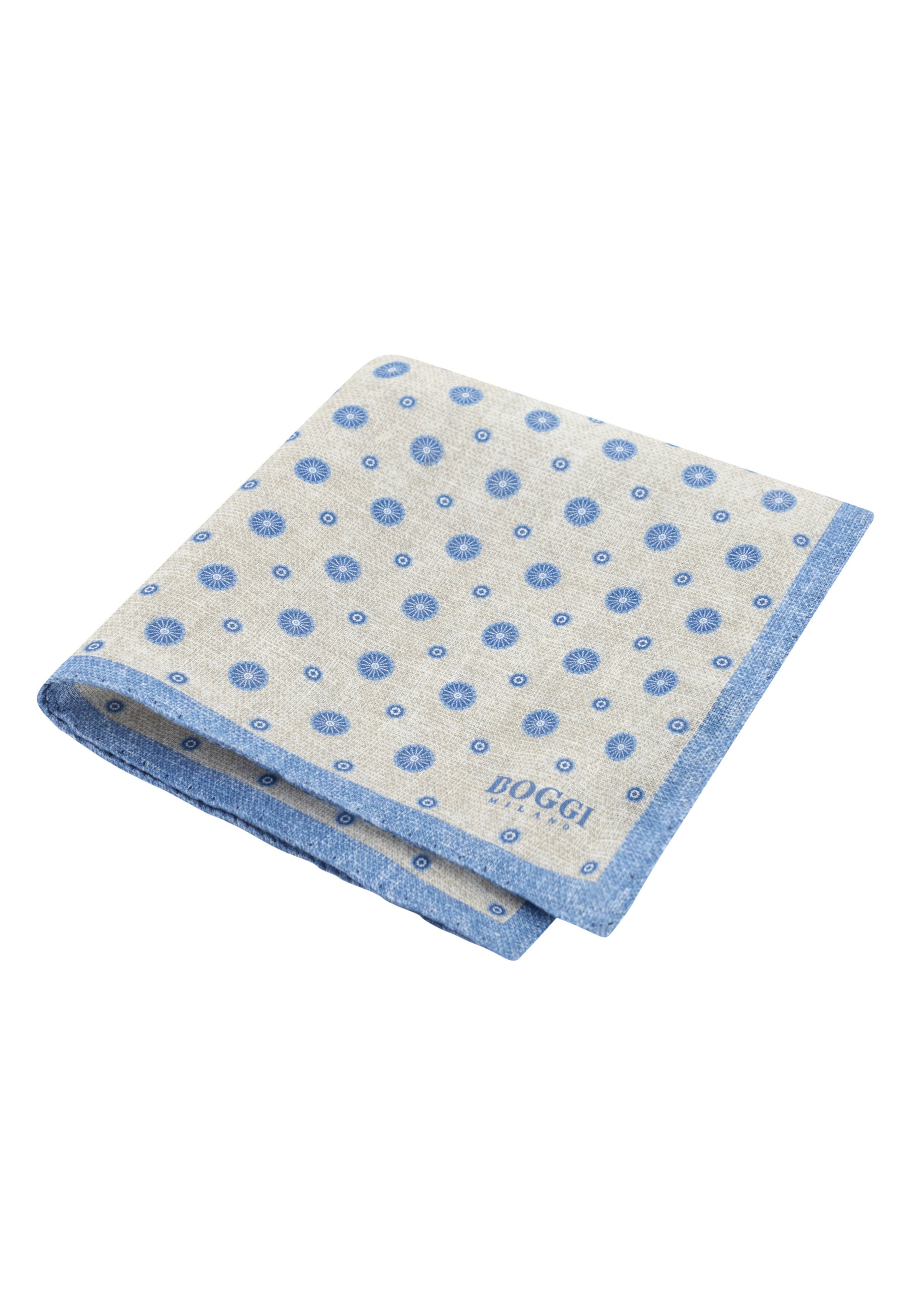 Boggi Milano Doek in Wit: voorkant