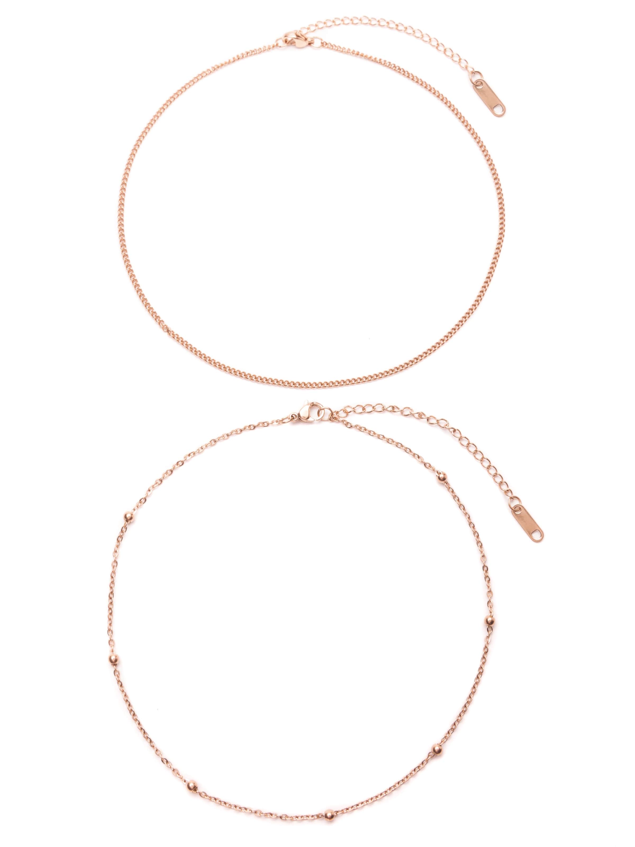 Chaîne 'Duo Light' Hey Happiness en or