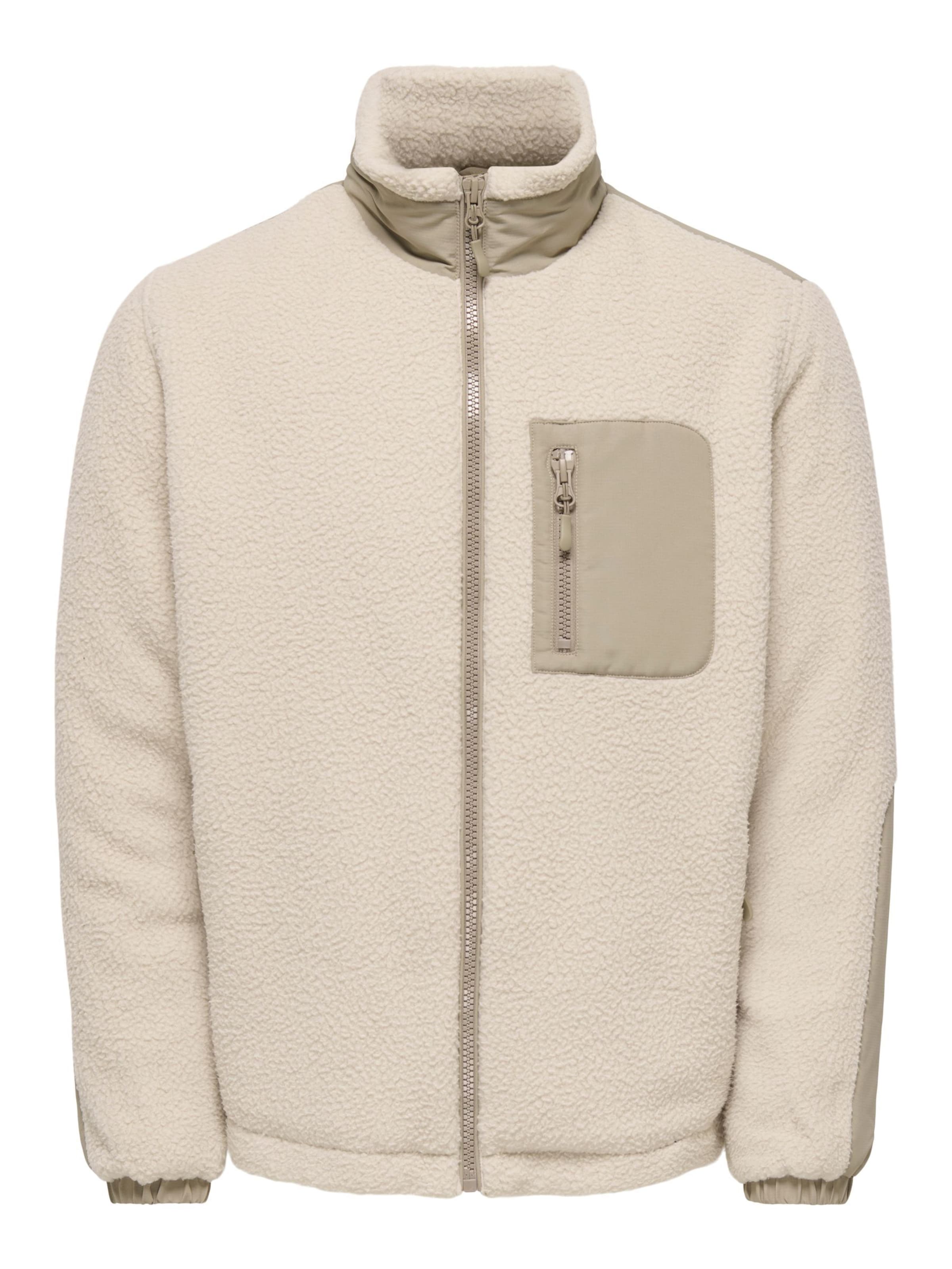 Only & Sons Overgangsjakke 'ONSTYRO' i beige: forside