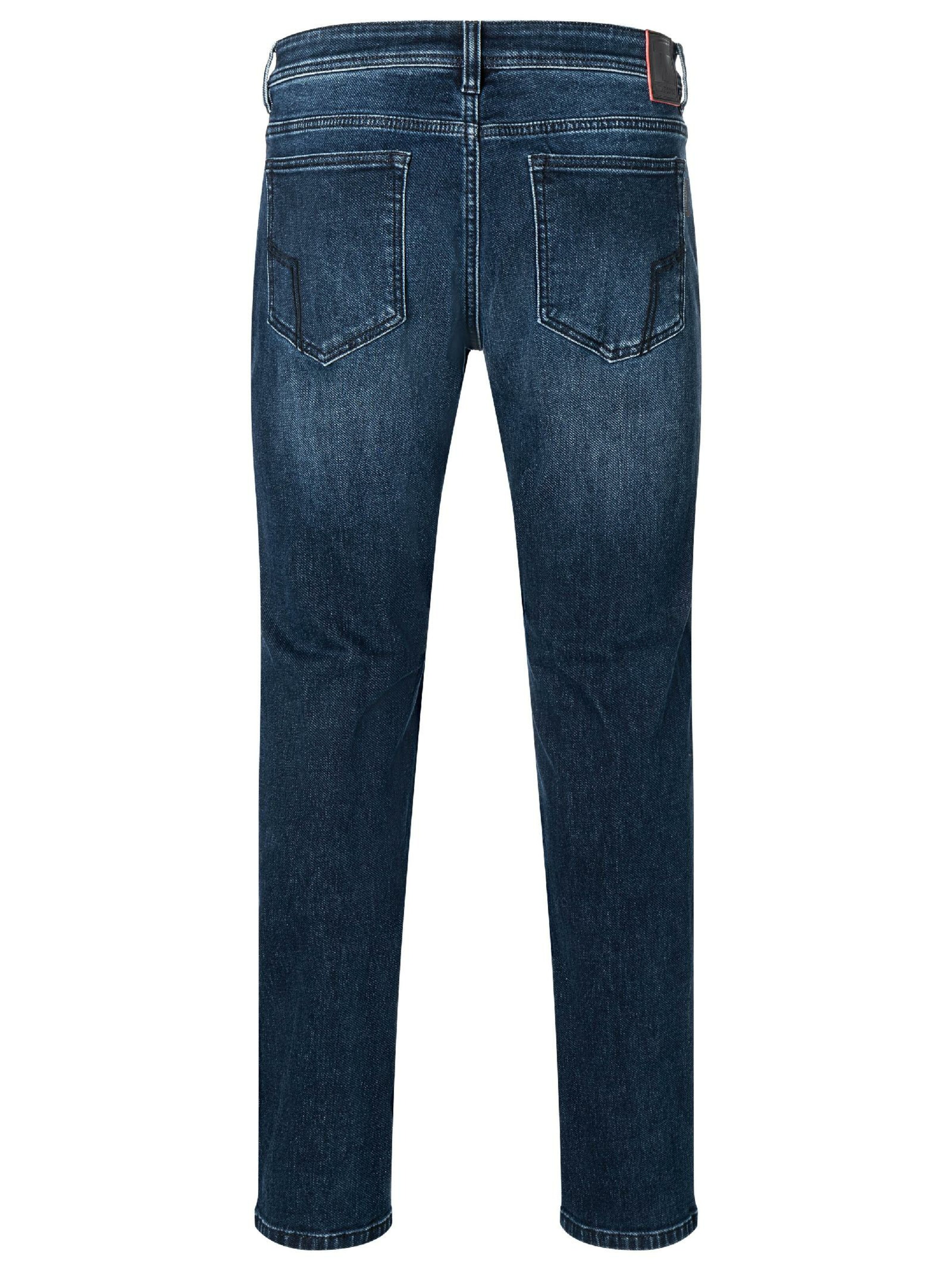 TIMEZONE Slimfit Jeans 'Eduardo' in Blau