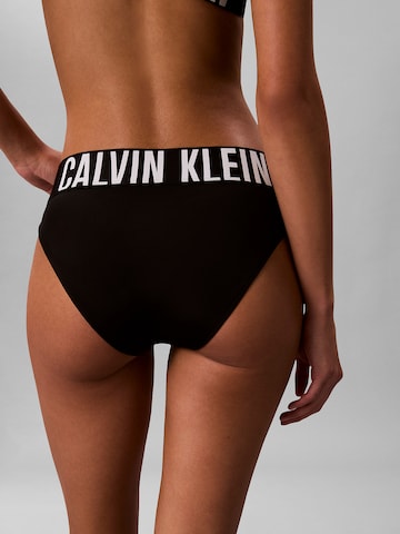 Bas de bikini 'Intense Power' Calvin Klein Swimwear en noir