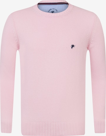 DENIM CULTURE Pullover 'Brian' in Pink: predná strana