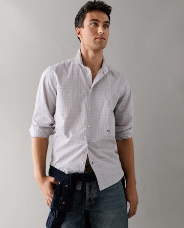 Pepe Jeans Regular Fit Hemd 'Roncal' in Pink: Vorderseite