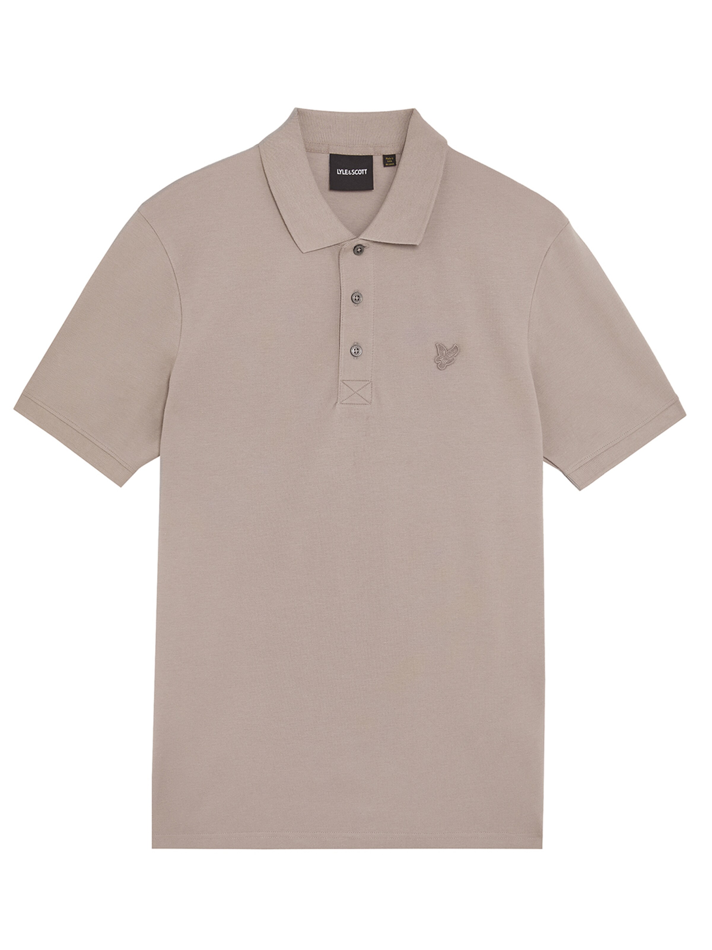 Lyle & Scott Shirt 'Superfine' in Beige: voorkant