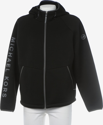 Michael Kors Sweatshirt / Sweatjacke L in Schwarz: Vorderseite