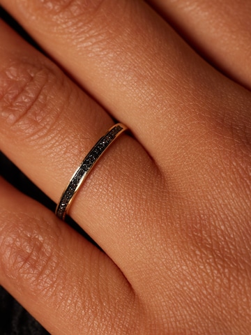 Lucardi Ring in Gold: front