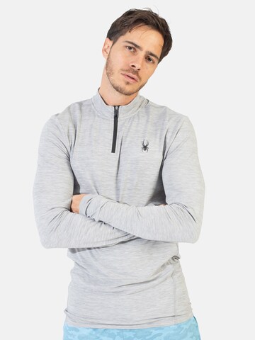 Sweat de sport Spyder en gris