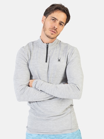 Sweat de sport Spyder en gris