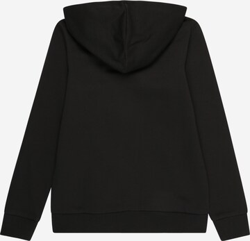 Jack & Jones Junior Zip-Up Hoodie in Black