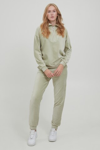 b.young Sweatshirt 'BYPATINA' in Groen