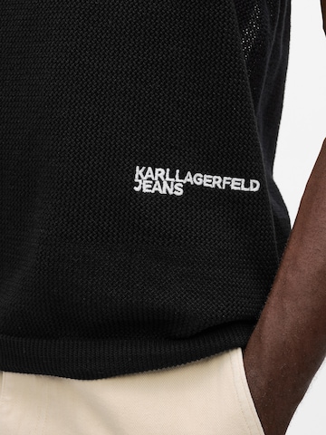 melns KARL LAGERFELD JEANS Džemperis