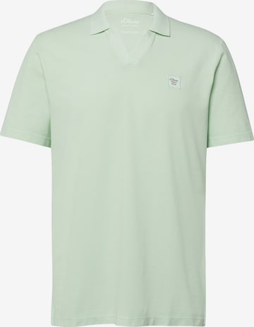 T-Shirt s.Oliver en vert : devant