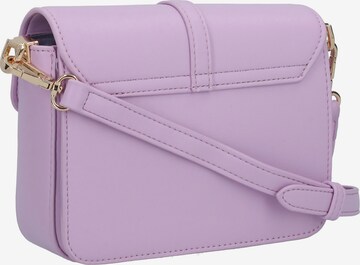 Seidenfelt Manufaktur Crossbody Bag 'Giora' in Purple