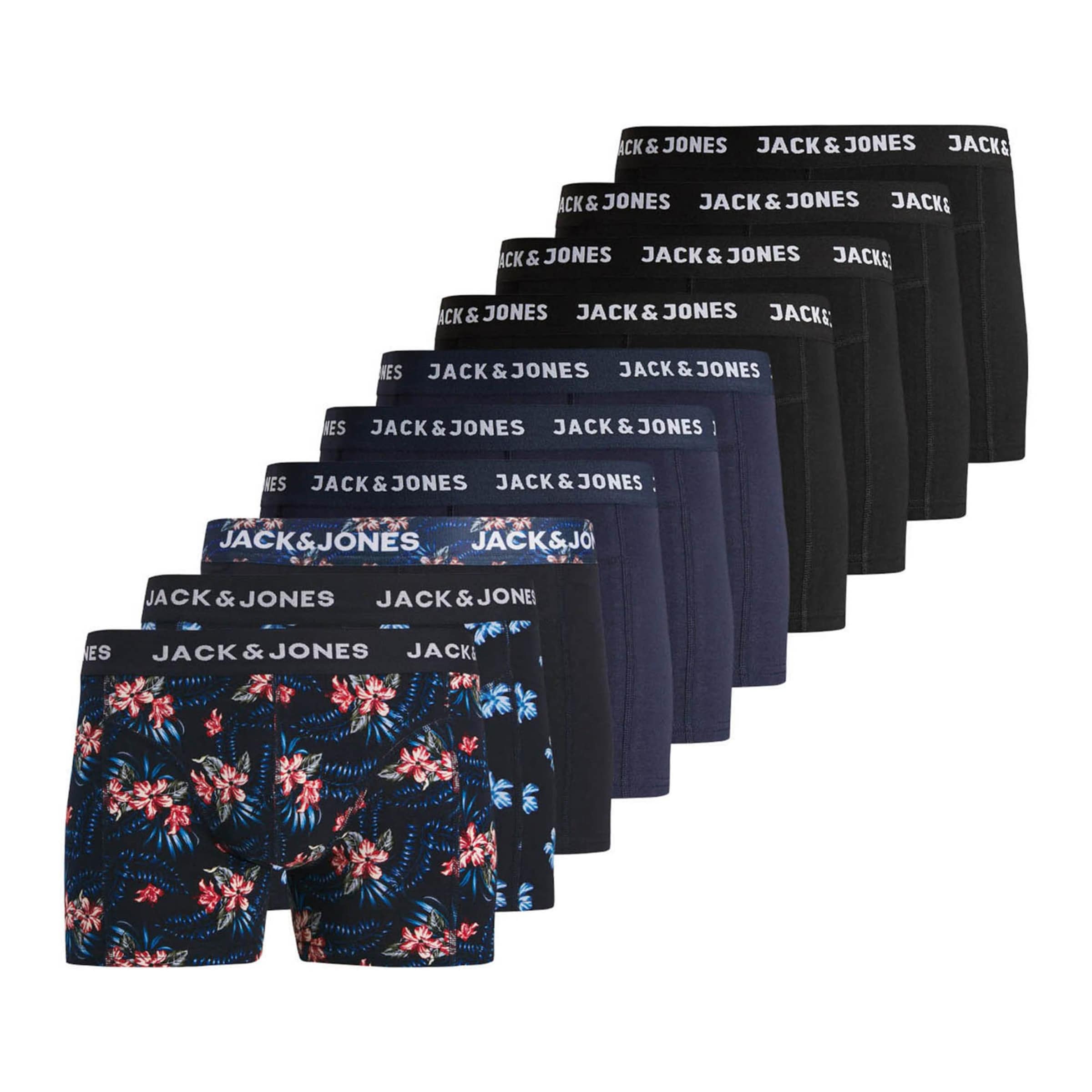 JACK & JONES Boxeralsók - vegyes színek: elől