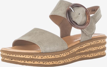 GABOR - Sandália em cinzento: frente