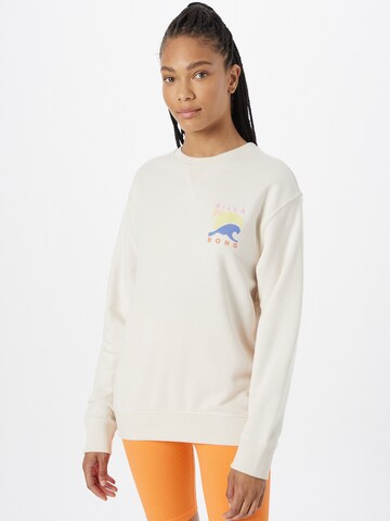 BILLABONG Sweatshirt 'Kissed The Sun' in Beige: front