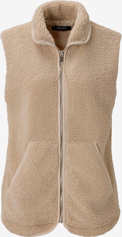 Aniston CASUAL Weste in Beige: Vorderseite