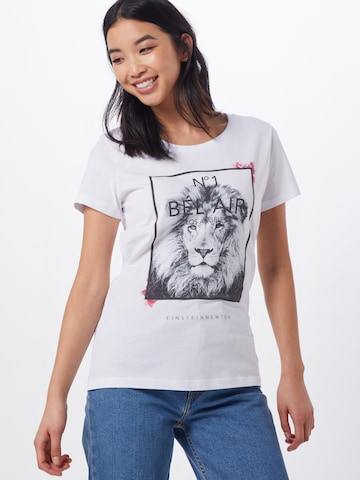 EINSTEIN & NEWTON Tričko 'Bel Air T-Shirt' - Biela: predná strana