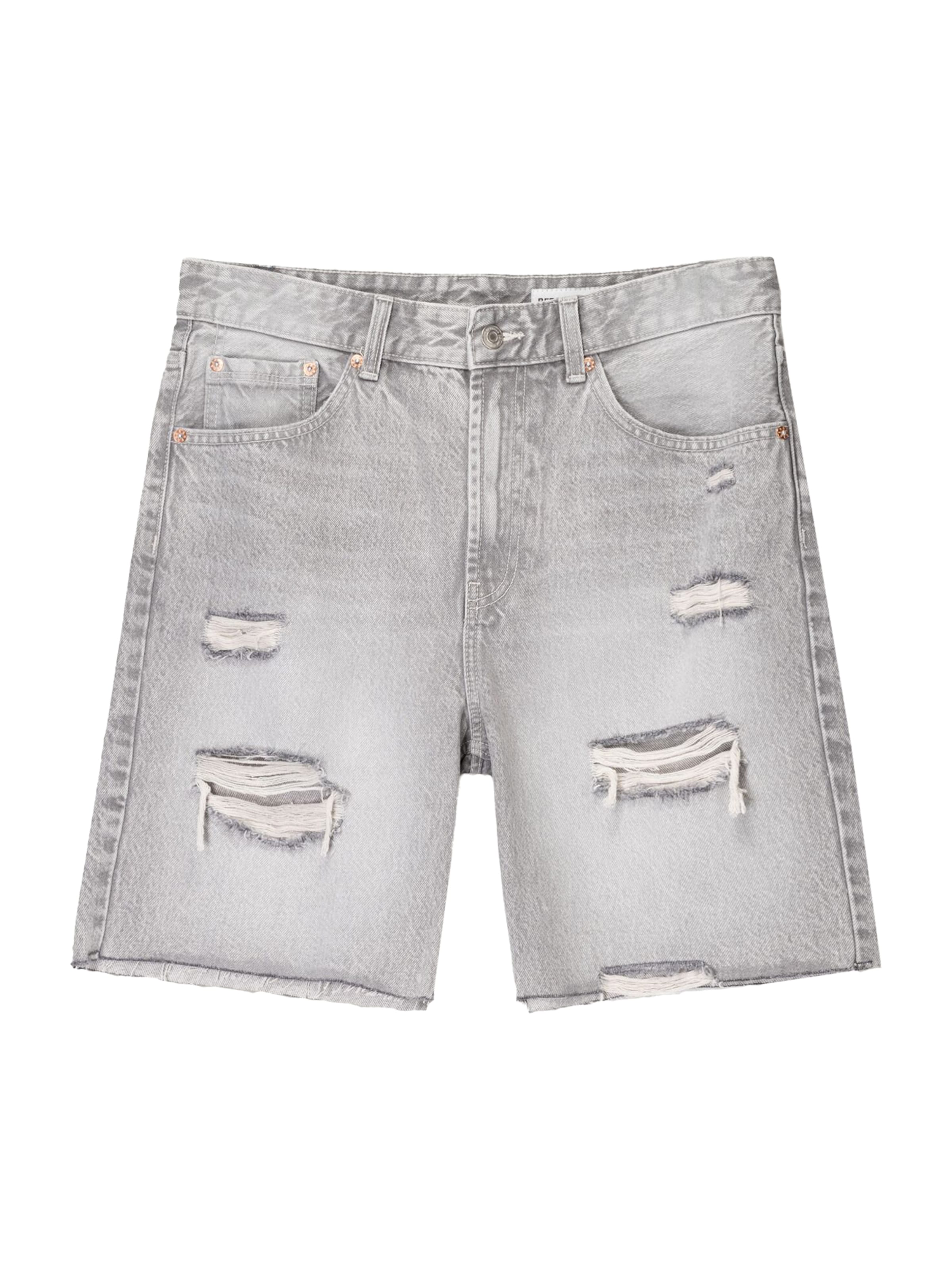 regular Jeans di Bershka in grigio: frontale