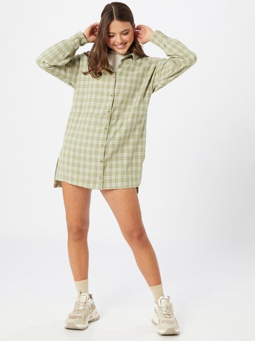 Missguided Shirt Dress in Green