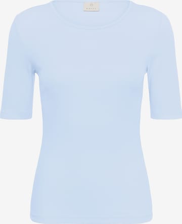 KAFFE CURVEMajica 'KCcarina' - plava boja: prednji dio