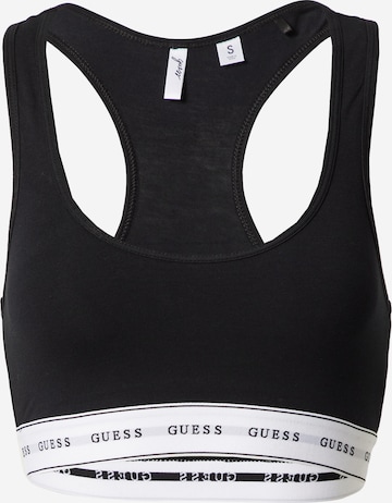 GUESS Bralette Bra 'CARRIE' in Black: front