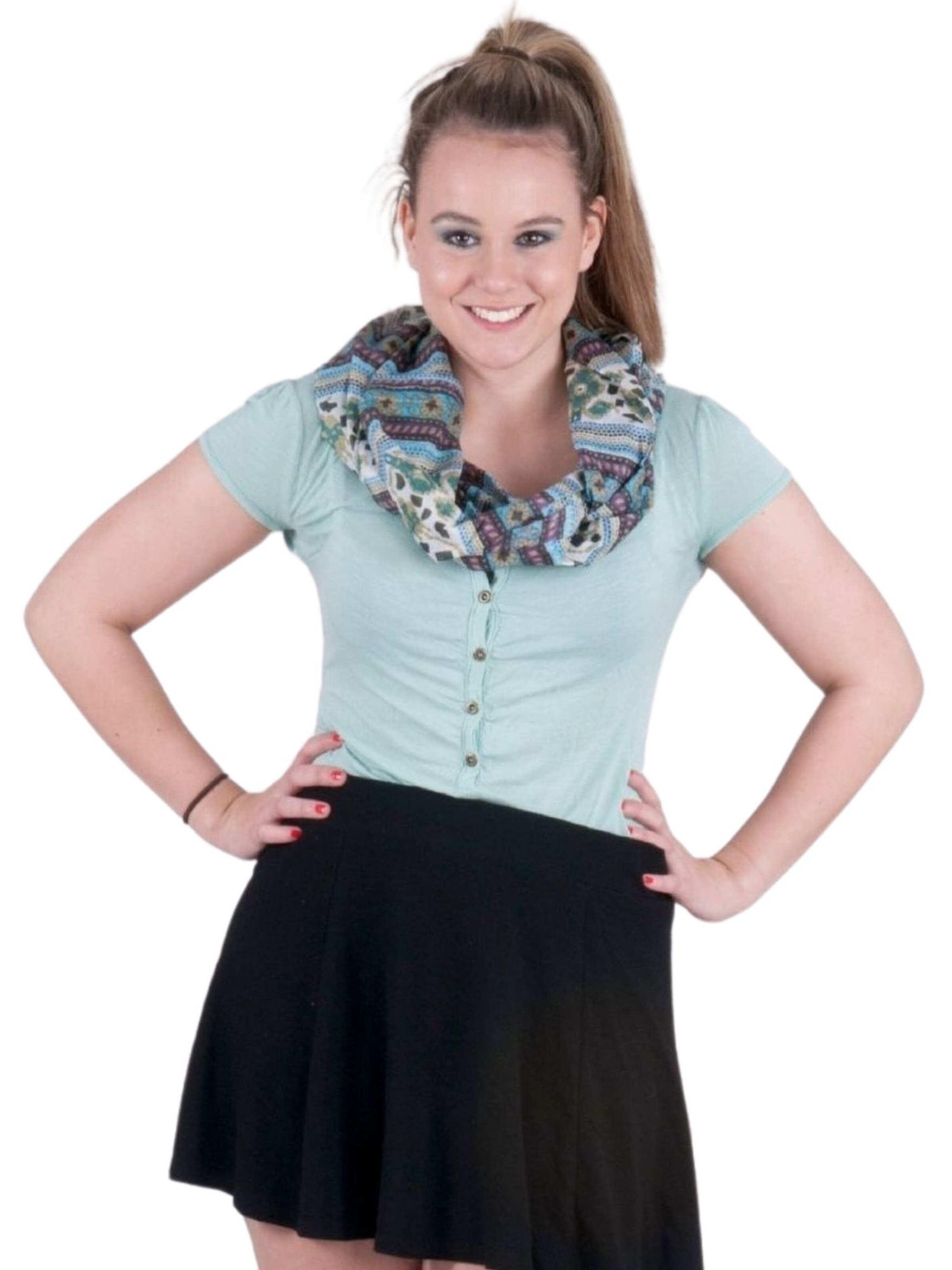 Sunsa Schlauchschal 'Sunsa'‌ in Blau