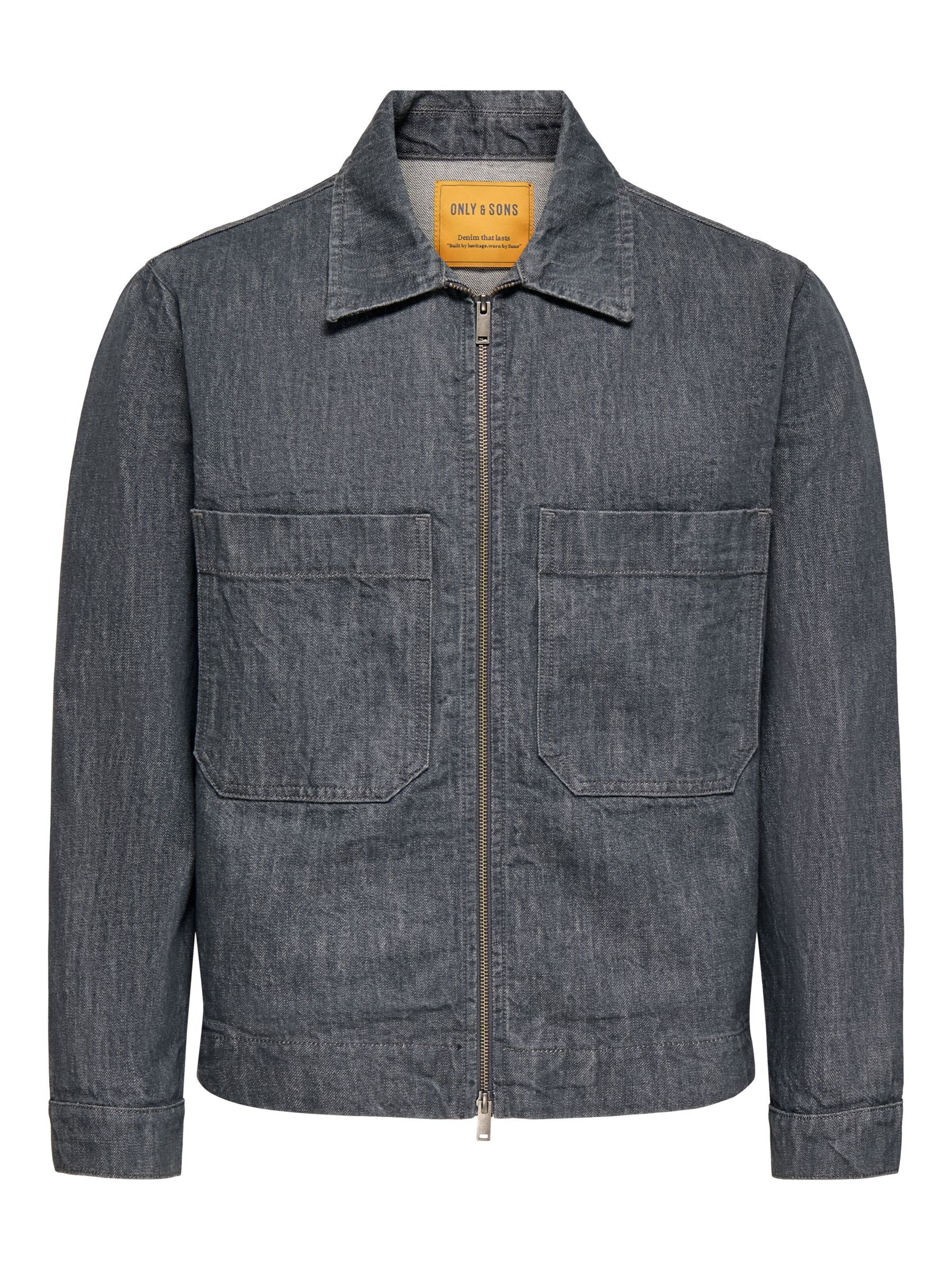 Only & Sons Between-Season Jacket 'ONSCassel' in XXL in mottled grey, Item view