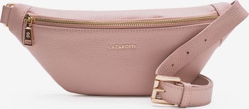 Lazarotti Gürteltasche 'Bologna' in Pink: predná strana