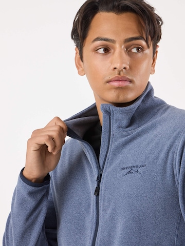 SWEDEMOUNT Funktionele fleece-jas 'Tromsö' in Blauw