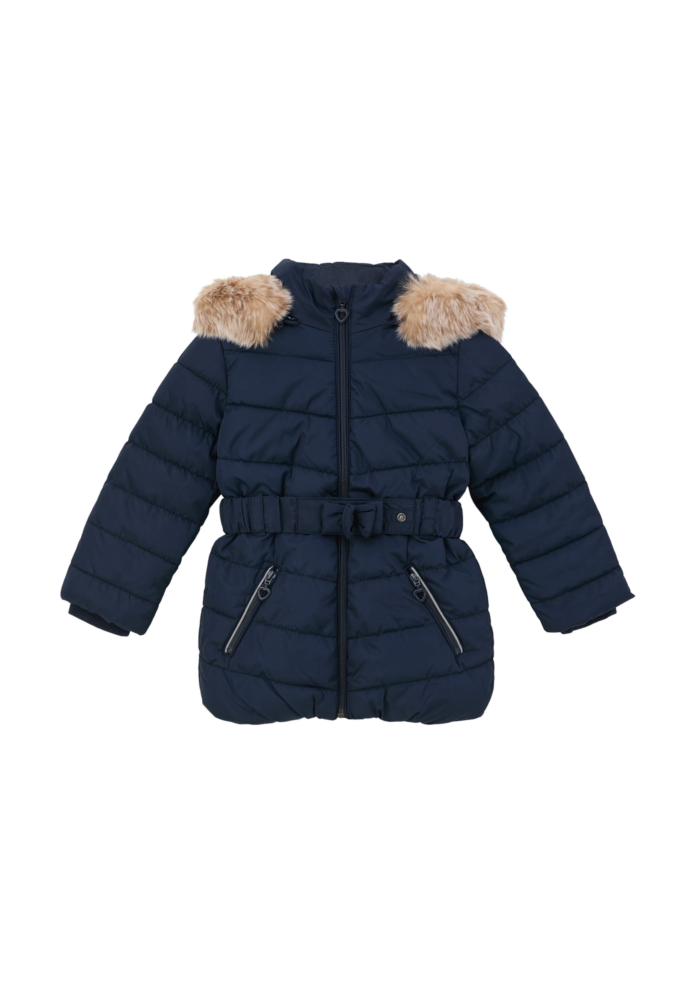 s.Oliver Coat in Blue: front