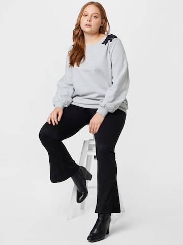 Sweat-shirt Dorothy Perkins Curve en gris