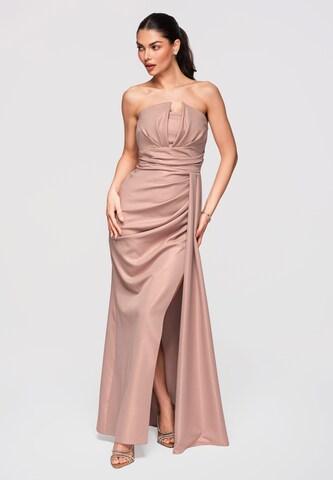 Robe de soirée 'Zulma' Ombre en beige