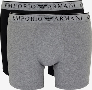 Boxer di Emporio Armani in grigio: frontale