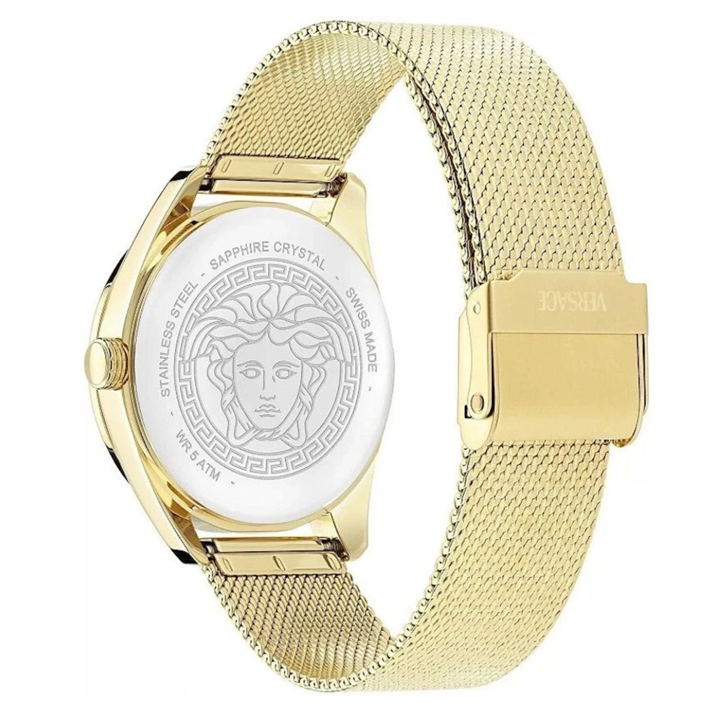 VERSACE Analoog horloge in Goud