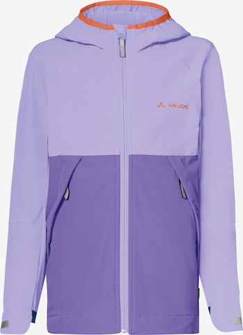 VAUDE Outdoor jacket 'Moab' in Purple: front