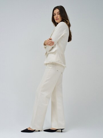 Salsa Jeans Blazer 'Tweed' in Beige