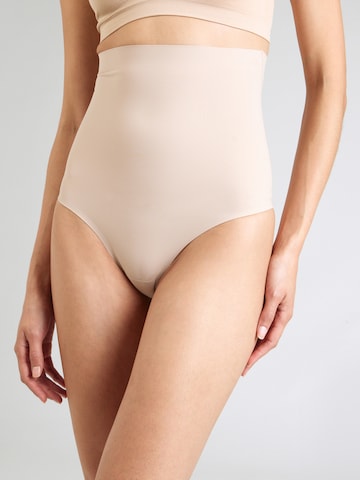 Perfect Secrets - Cueca modeladora 'Power Shaper' em castanho: frente