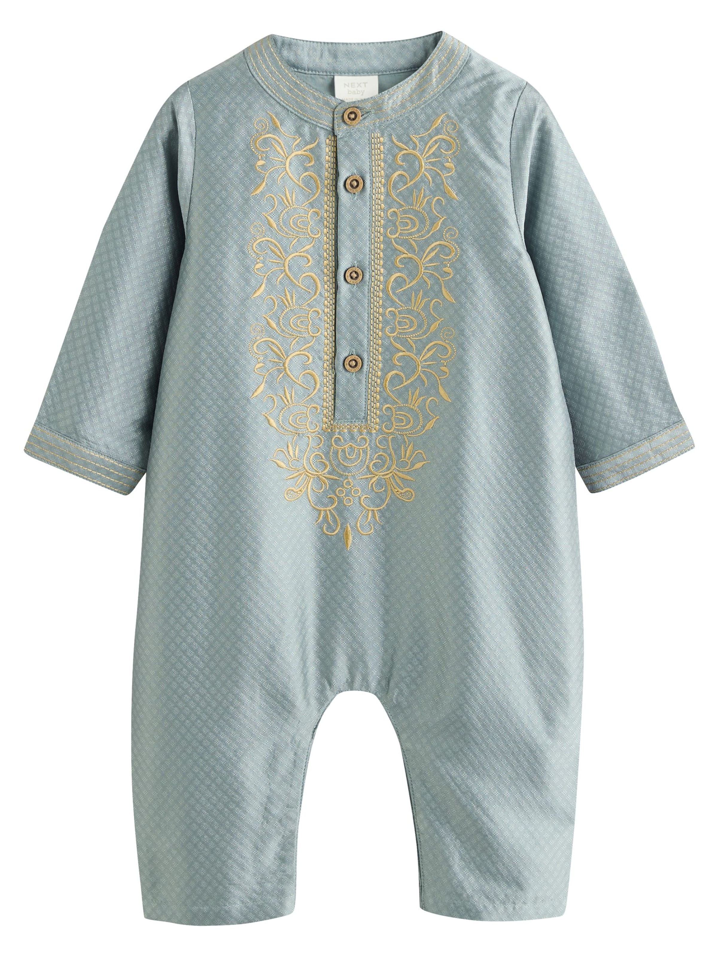 Next Śpiochy/body w kolorze zielony: przód